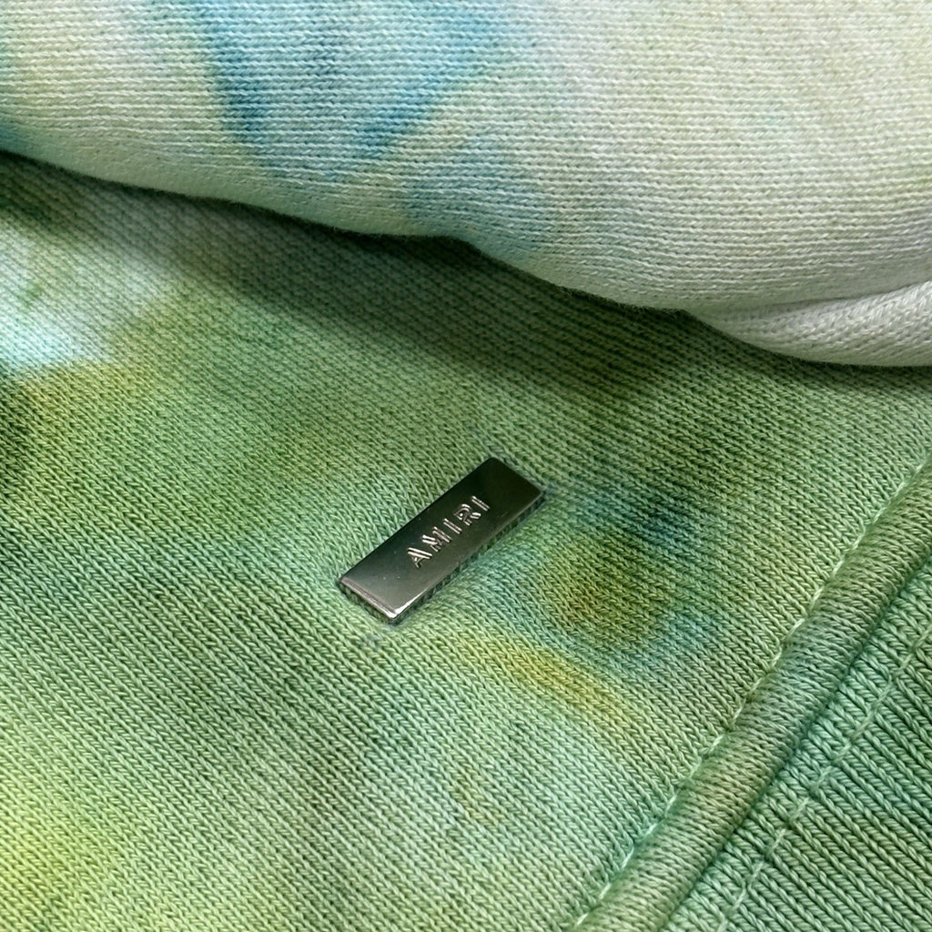 Size M - Amiri Tie Dye Bones Hoodie ' Green ' | GREAT CONDITION!