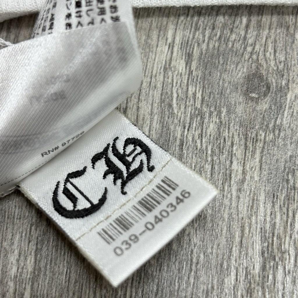 Size Large - Chrome Hearts T Bar Tank Top ' White Pink ' BRAND NEW!