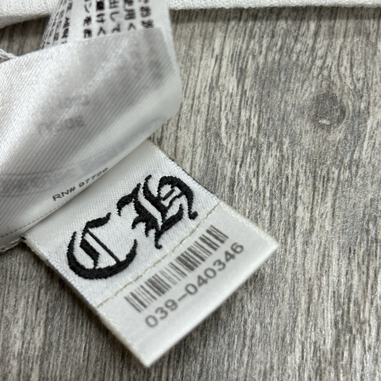 Size Large - Chrome Hearts T Bar Tank Top ' White Pink ' BRAND NEW!