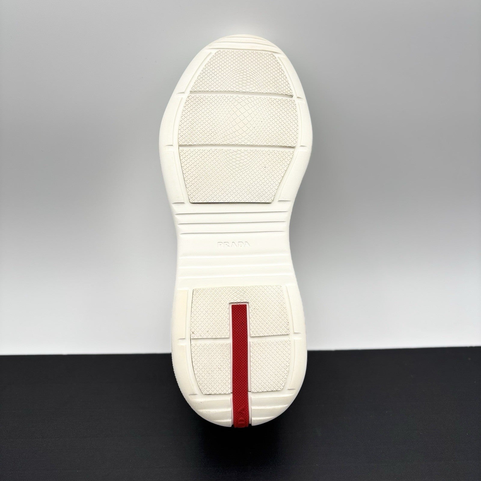 Size 8 UK (9 US) Prada Americas Cup ' White, Mint, Silver ' | GREAT CONDITION!