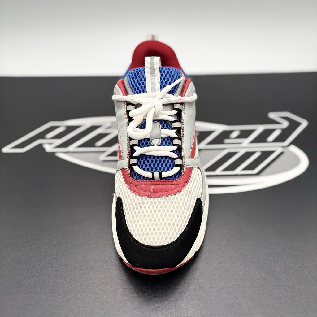 Size 44 (US 11) - Dior B22 Sneaker ‘ Gray, Red, Blue ‘ | GREAT CONDITION!