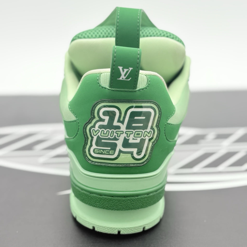 Size 8.5 LV (9.5-10 US) - Louis Vuitton Skate ' Green ' | SUPER CLEAN!