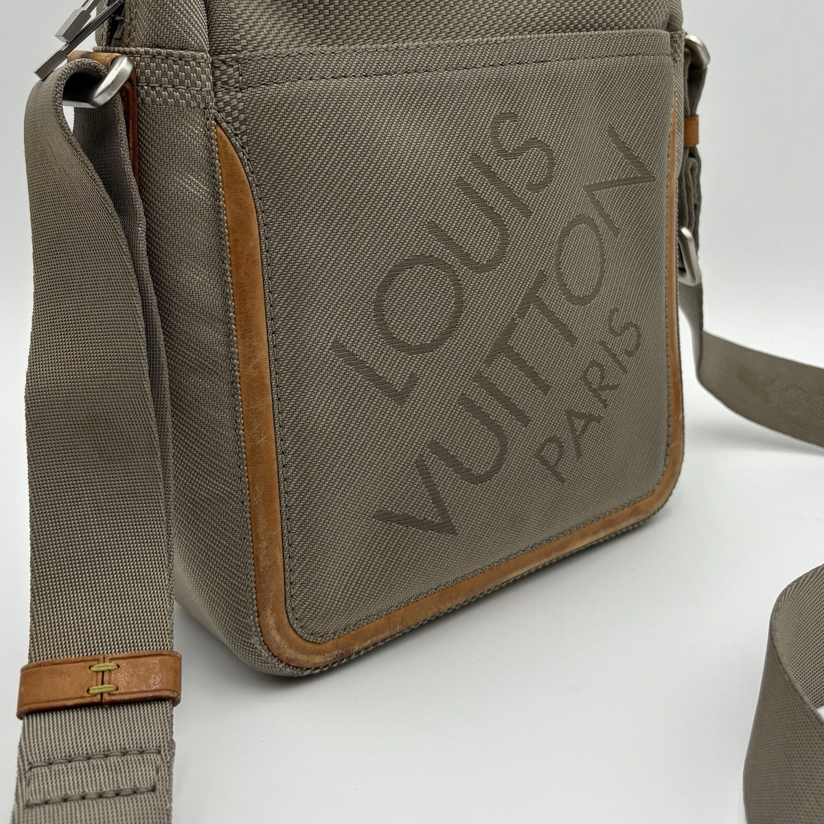 Canvas Damier Geant Citidan Shoulder Bag — photo 12