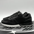 Size 9.5 LV (10.5-11 US) Louis Vuitton Run Away Sneaker ' Black White ' | GOOD!