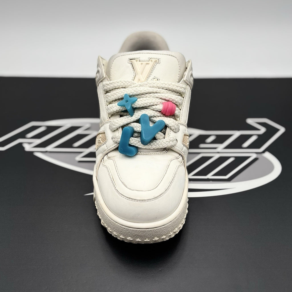 Size 9 LV (10-10.5 US) - Louis Vuitton Maxi Trainer ' White '