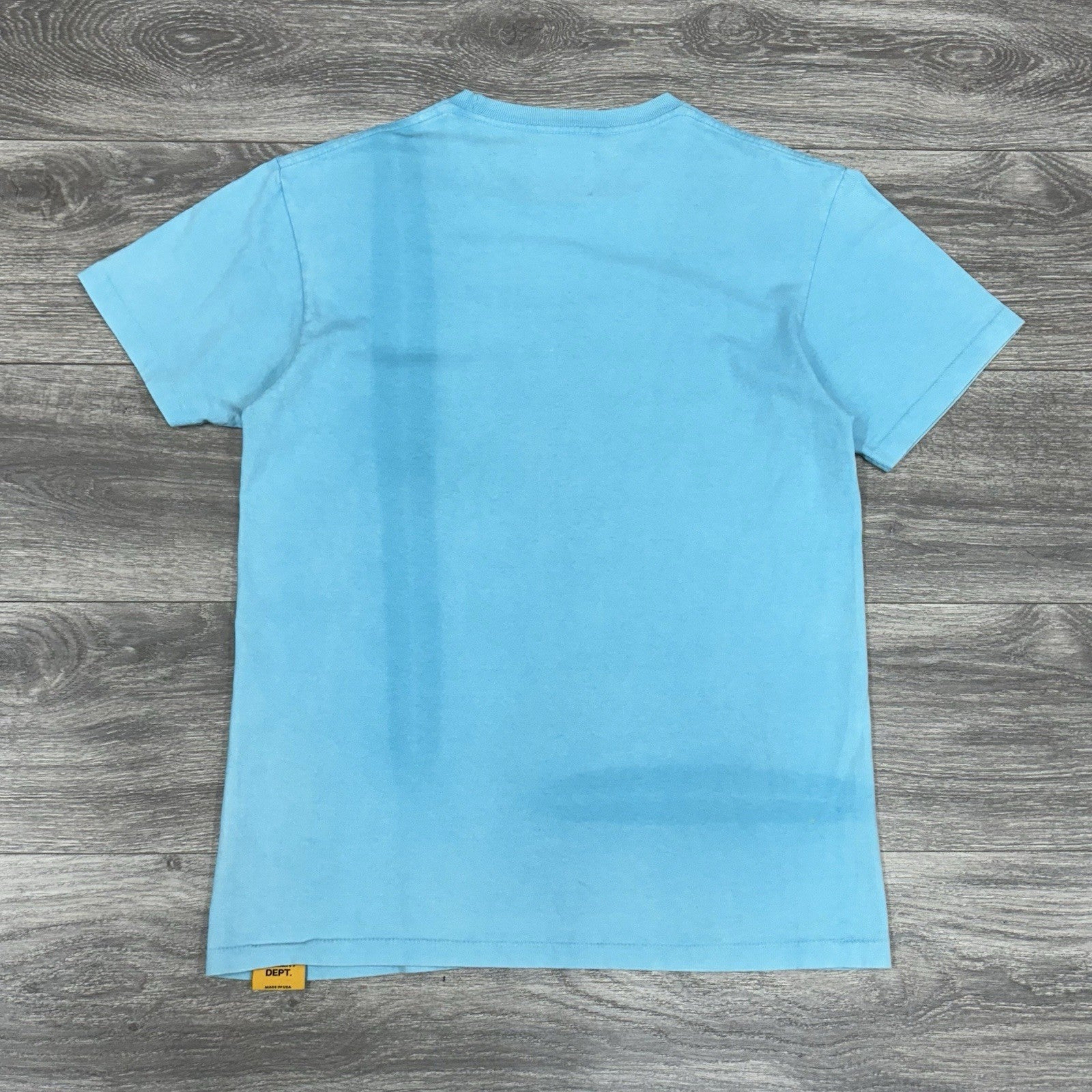 Size Small - Gallery Dept. Vintage Logo Painted Tee ' Turquoise '