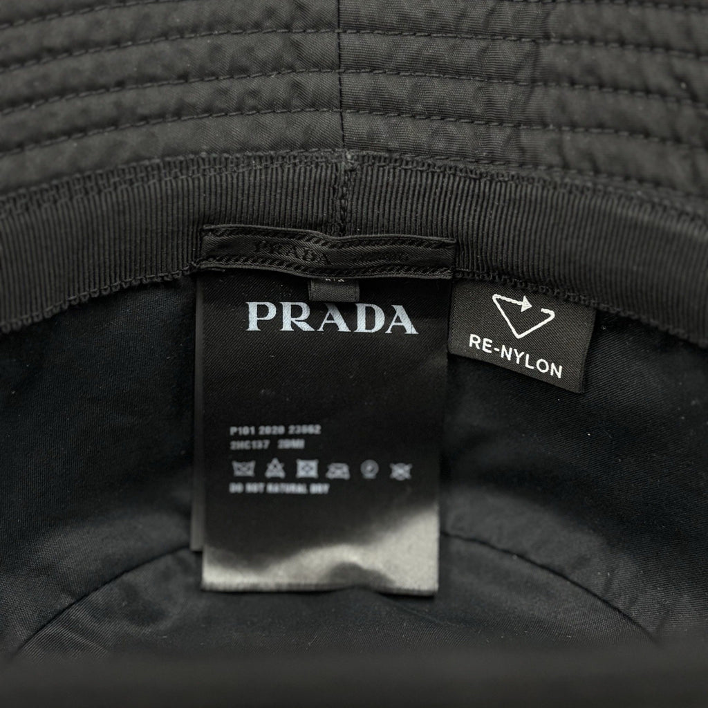 Prada Re-Nylon Bucket Hat ' Black ' | SUPER CLEAN!