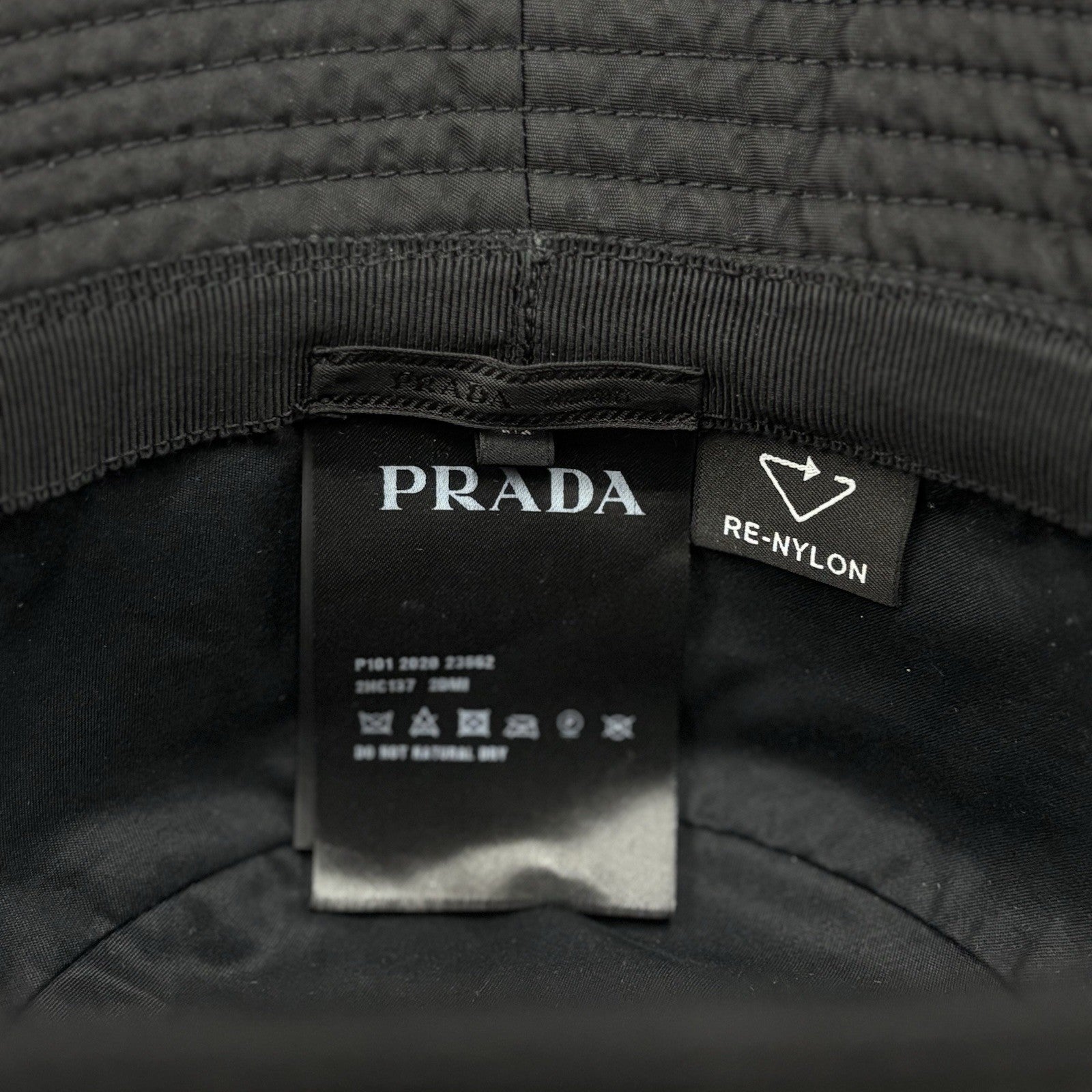 Prada Re-Nylon Bucket Hat ' Black ' | SUPER CLEAN!