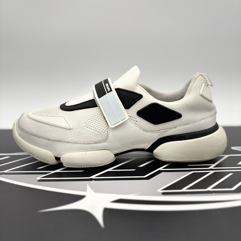 Size 6.5 UK (7.5 US) - Prada Cloudbust Sneaker ' White Black ' | GOOD CONDITION!