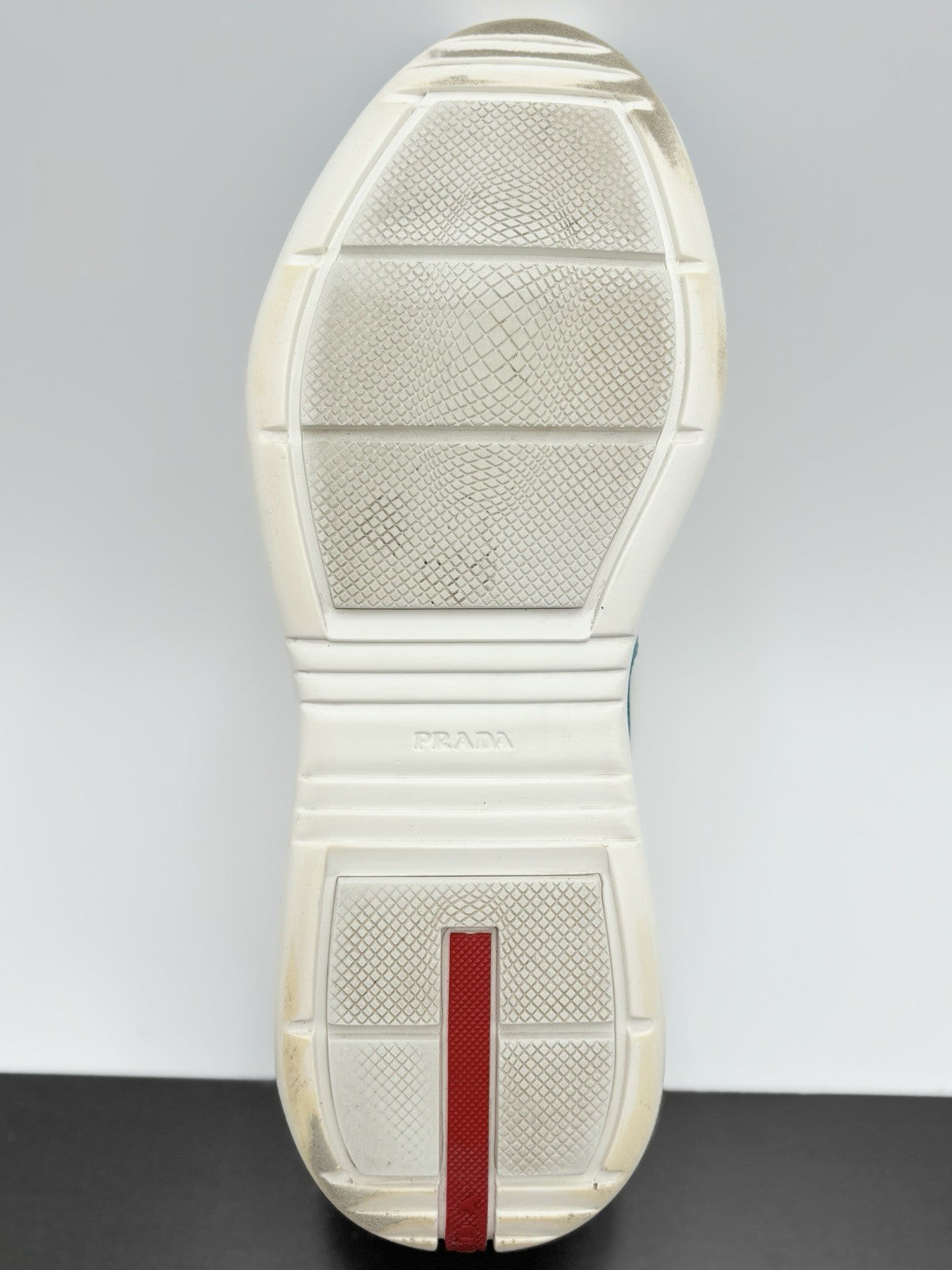 Size 8.5 UK (9.5 US) - Prada Americas Cup ' Light Blue White ' | GOOD COND!