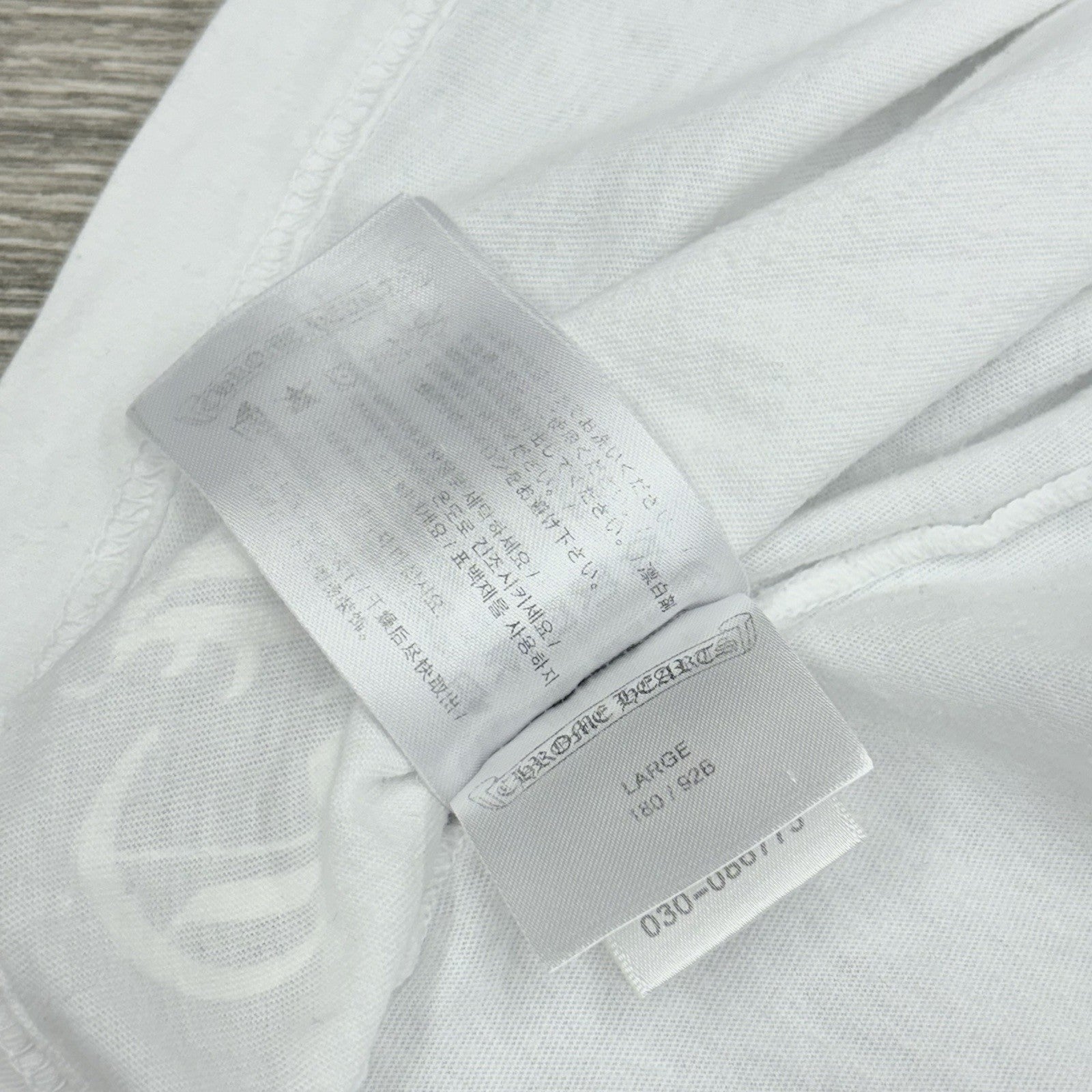 Size L - Chrome Hearts Boost T-Shirt ' White ' | GREAT CONDITION!