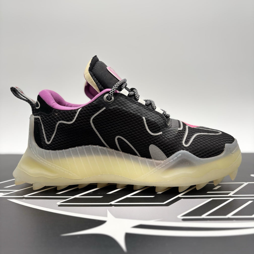 Size 42 (9 US) Off-White Odsy-1000 ' Transparent Fuchsia ' | GREAT CONDITION!