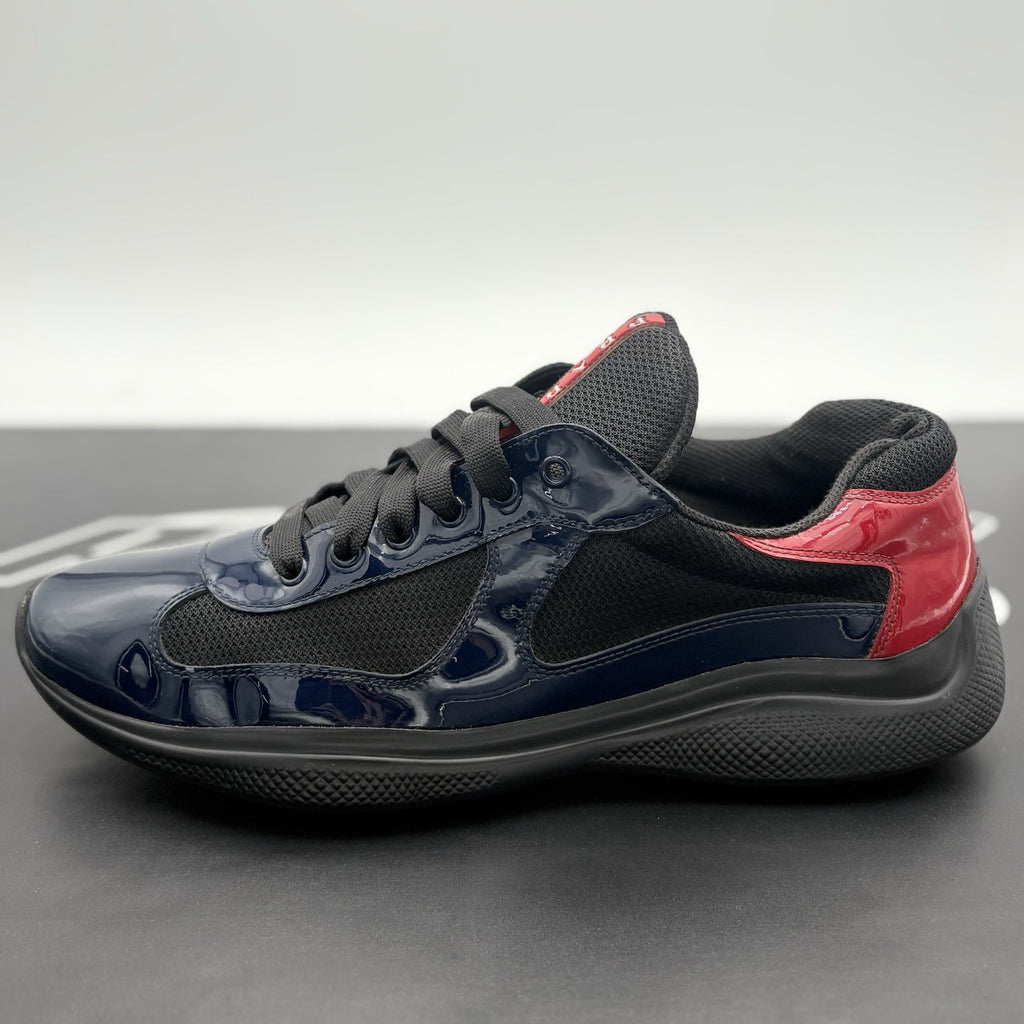 Size 10 UK (11 US) Prada Americas Cup ' Navy Red ' | GREAT CONDITION!