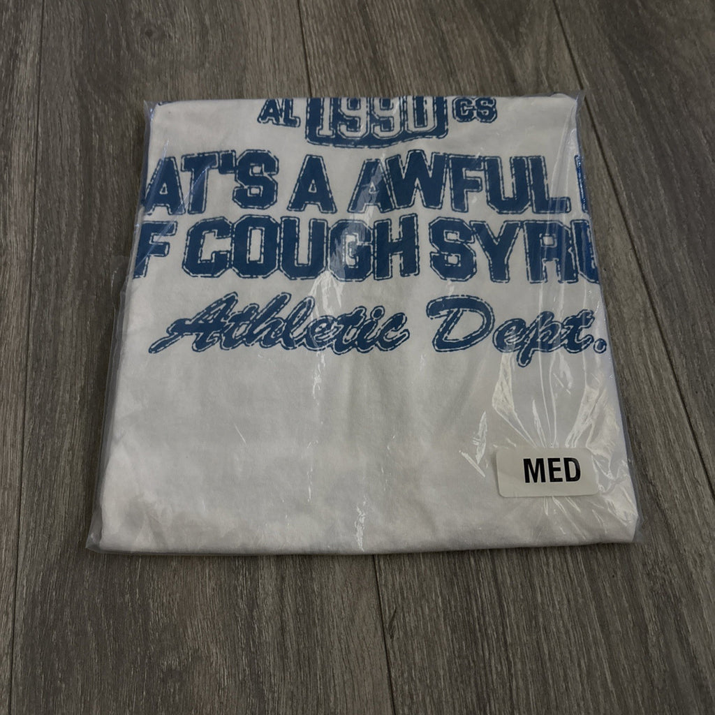 Size M - That’s A Awful Lot Of Cough Syrup X Persona T-Shirt ' White ' | NEW!