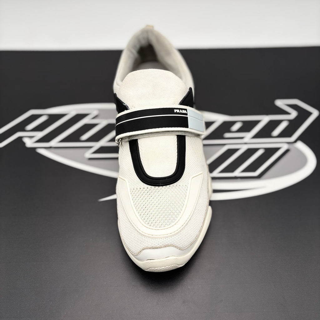 Size 6.5 UK (7.5 US) - Prada Cloudbust Sneaker ' White Black ' | GOOD CONDITION!