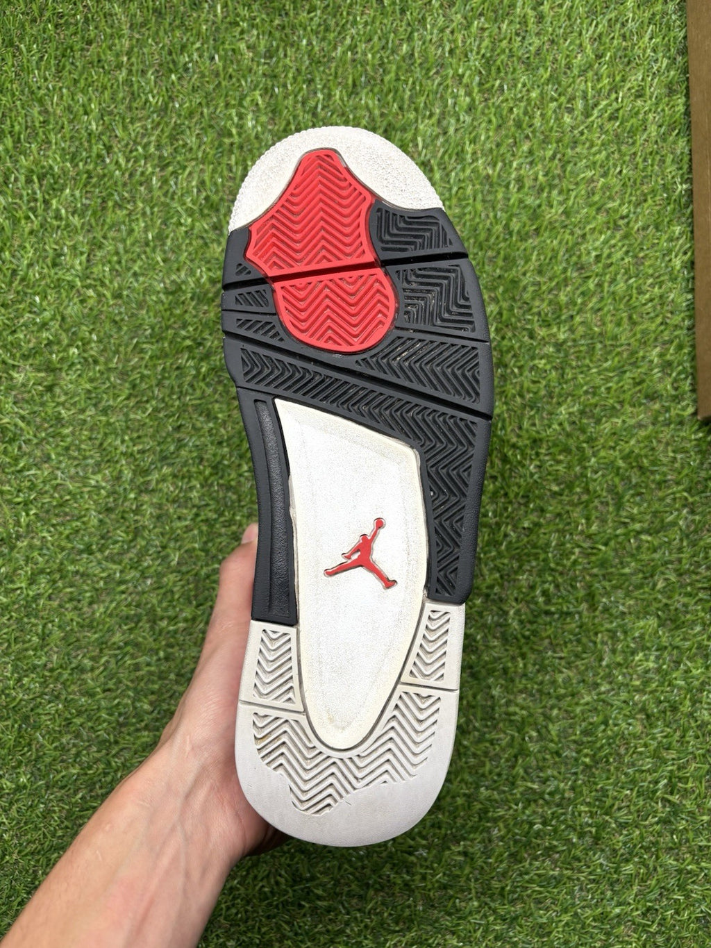 Size 10 - Jordan 4 Retro Mid Red Cement | GOOD CONDITION!