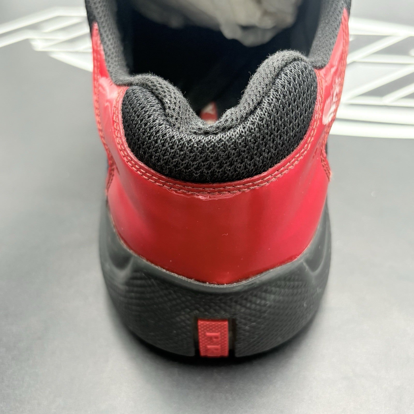 Size 10 UK (11 US) Prada Americas Cup ' Navy Red ' | GREAT CONDITION!