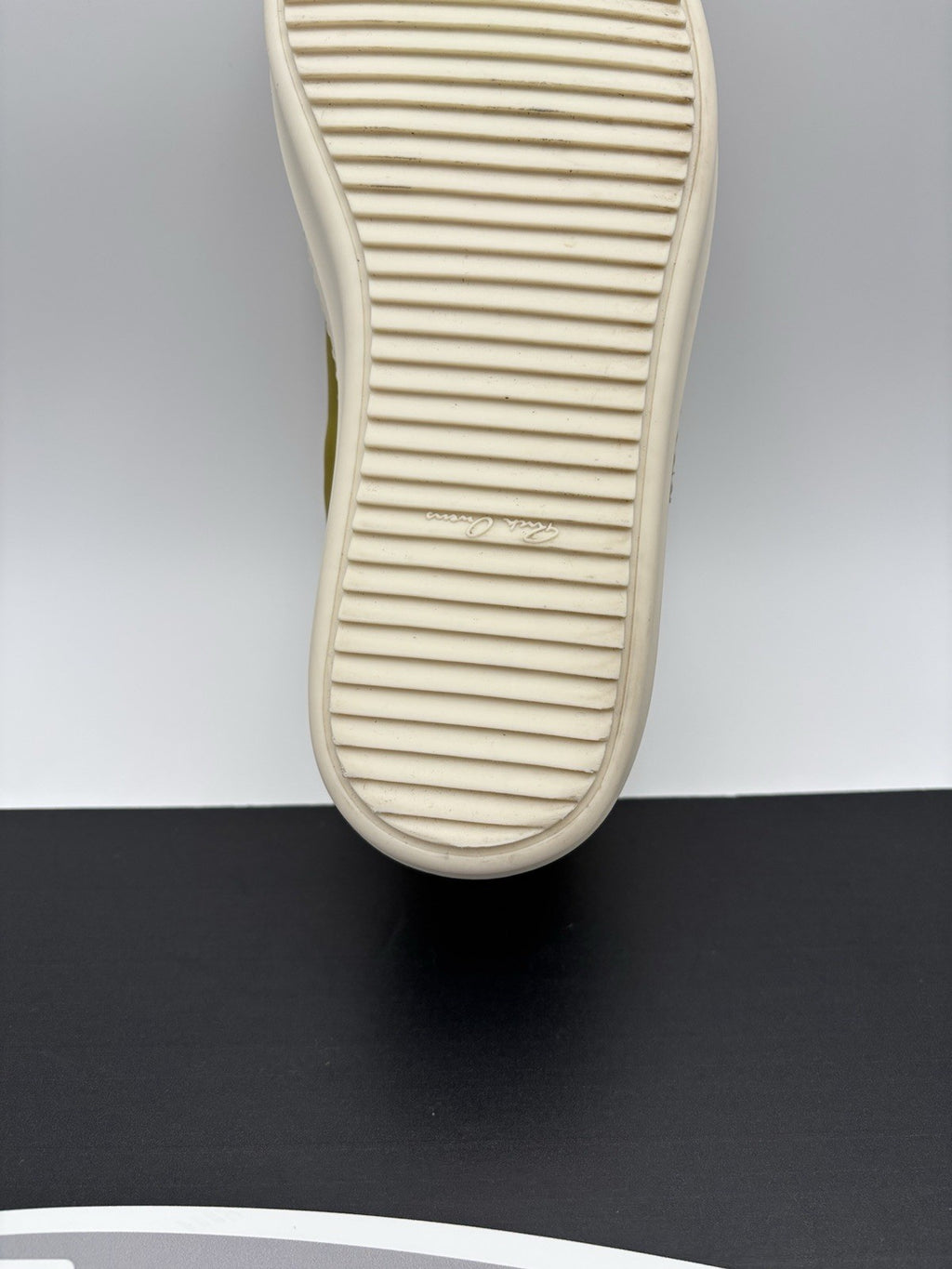 Size 44 (11 US) Rick Owens Low Leather  ' Acid Milk ' | GREAT CONDITION!