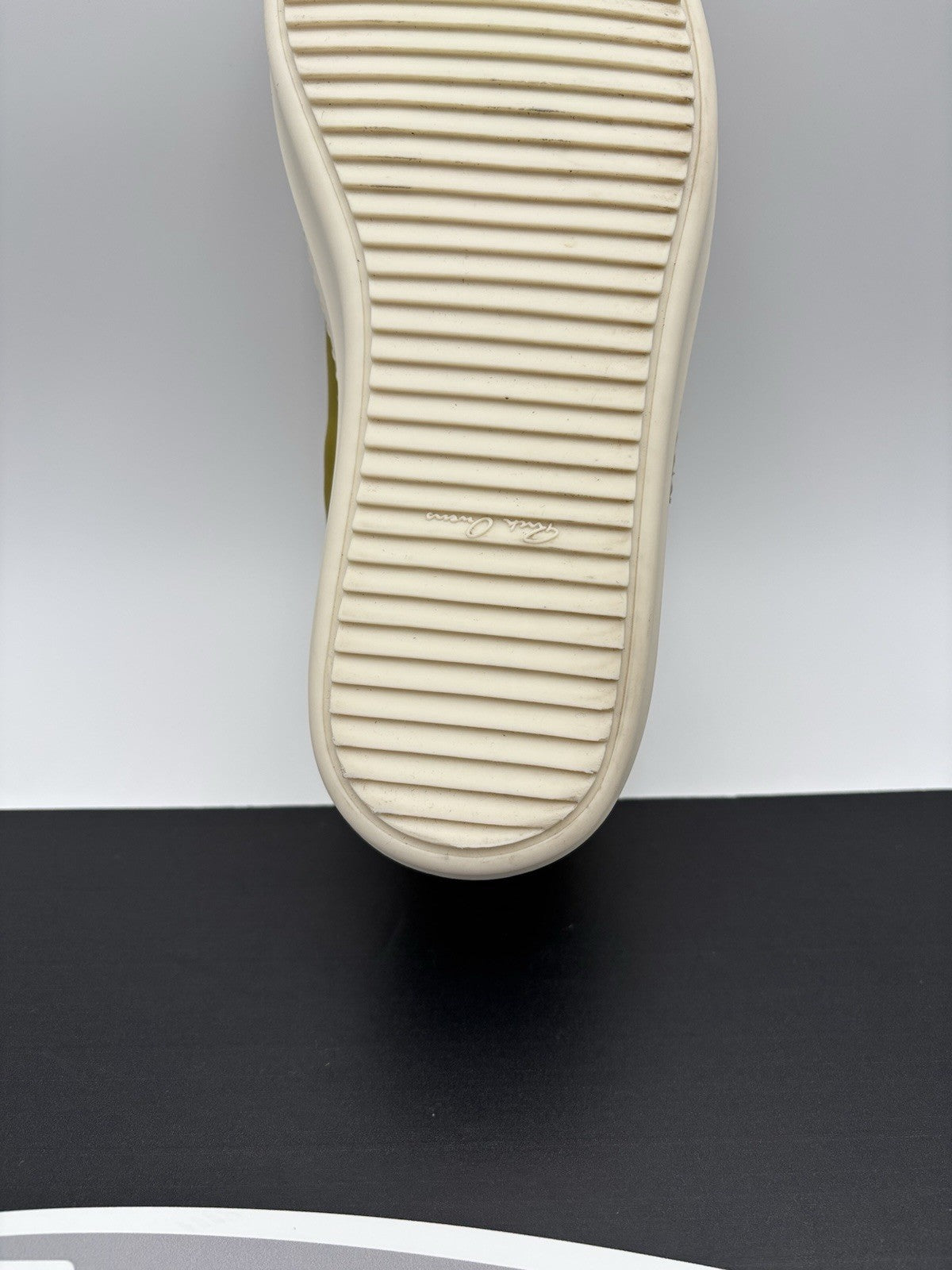 Size 44 (11 US) Rick Owens Low Leather  ' Acid Milk ' | GREAT CONDITION!