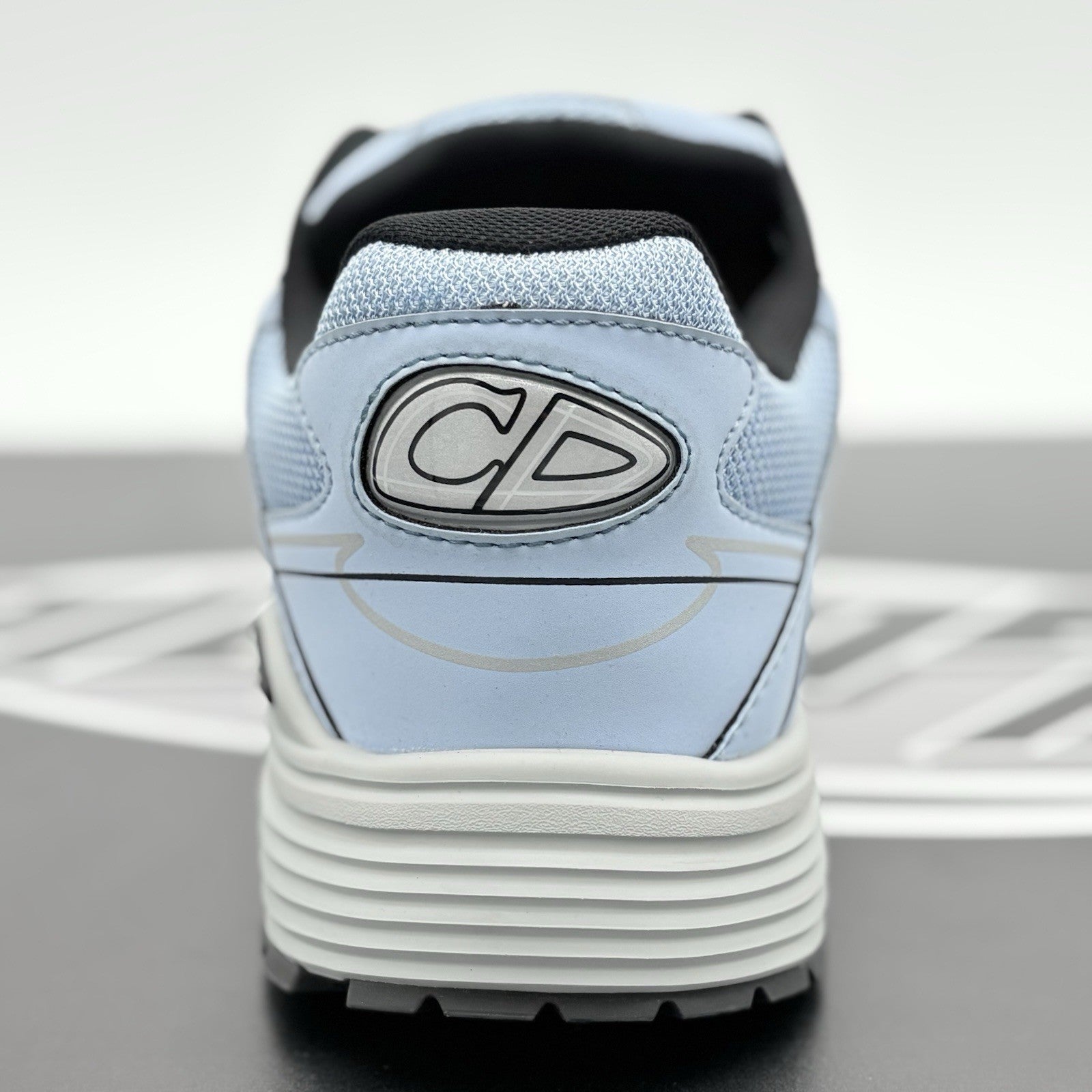 Size 46 (13 US) Dior B30 Reflective Sneaker ' Blue Gray ' | ONLY WORN ONCE!
