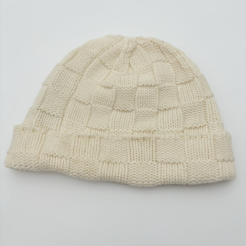 Louis Vuitton Damier Snug Beanie ' Crème' | SUPER CLEAN!