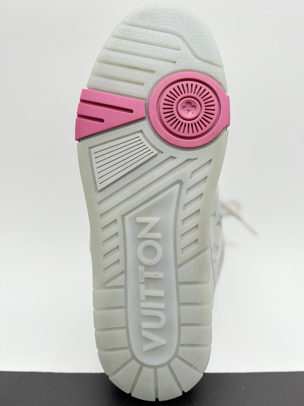 Size 5 LV (6-6.5 US) Louis Vuitton Skate ' Grey Monogram Multicolor ' | CLEAN!