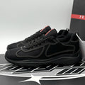 Size 7 UK (8 US) - Prada Americas Cup Sneakers ' Black ' | BRAND NEW!