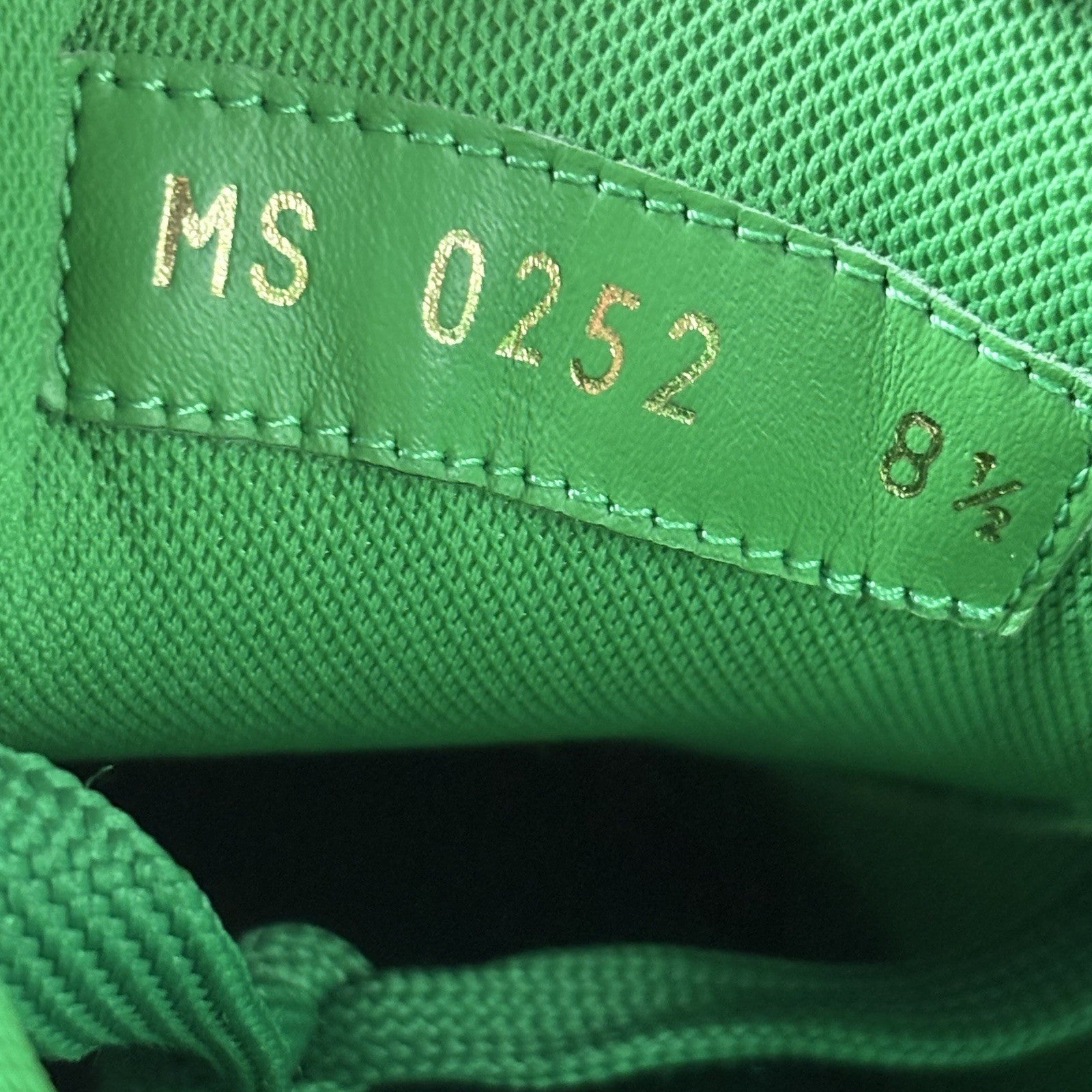 Size 8.5 LV (9.5-10 US) Louis Vuitton LV Trainer ' Green Grey ' | SUPER CLEAN!