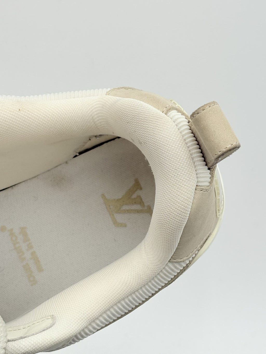 Size 7 LV (8-8.5 US) Louis Vuitton Skate ' Beige White ' | GREAT CONDITION!