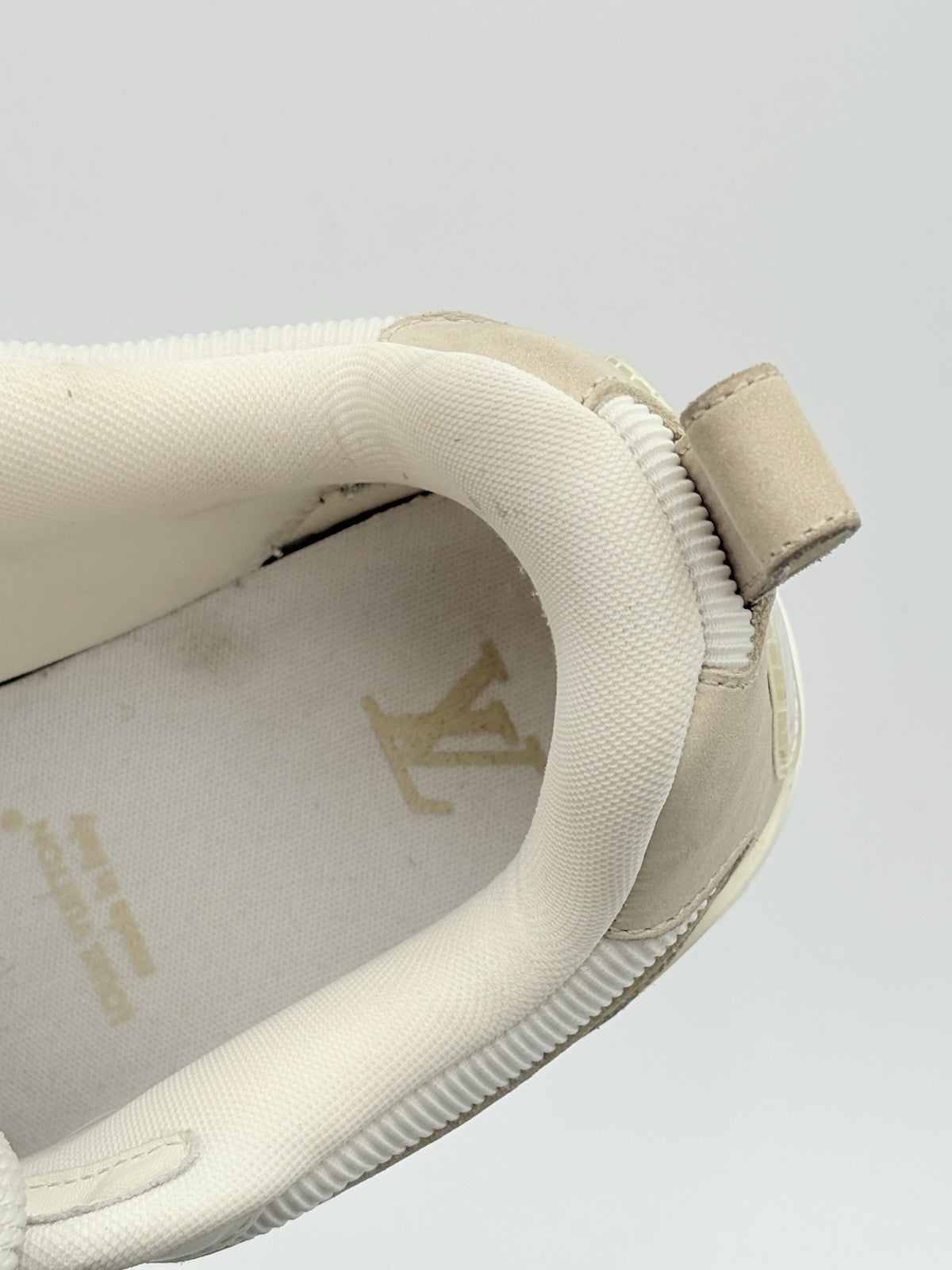 Size 7 LV (8-8.5 US) Louis Vuitton Skate ' Beige White ' | GREAT CONDITION!