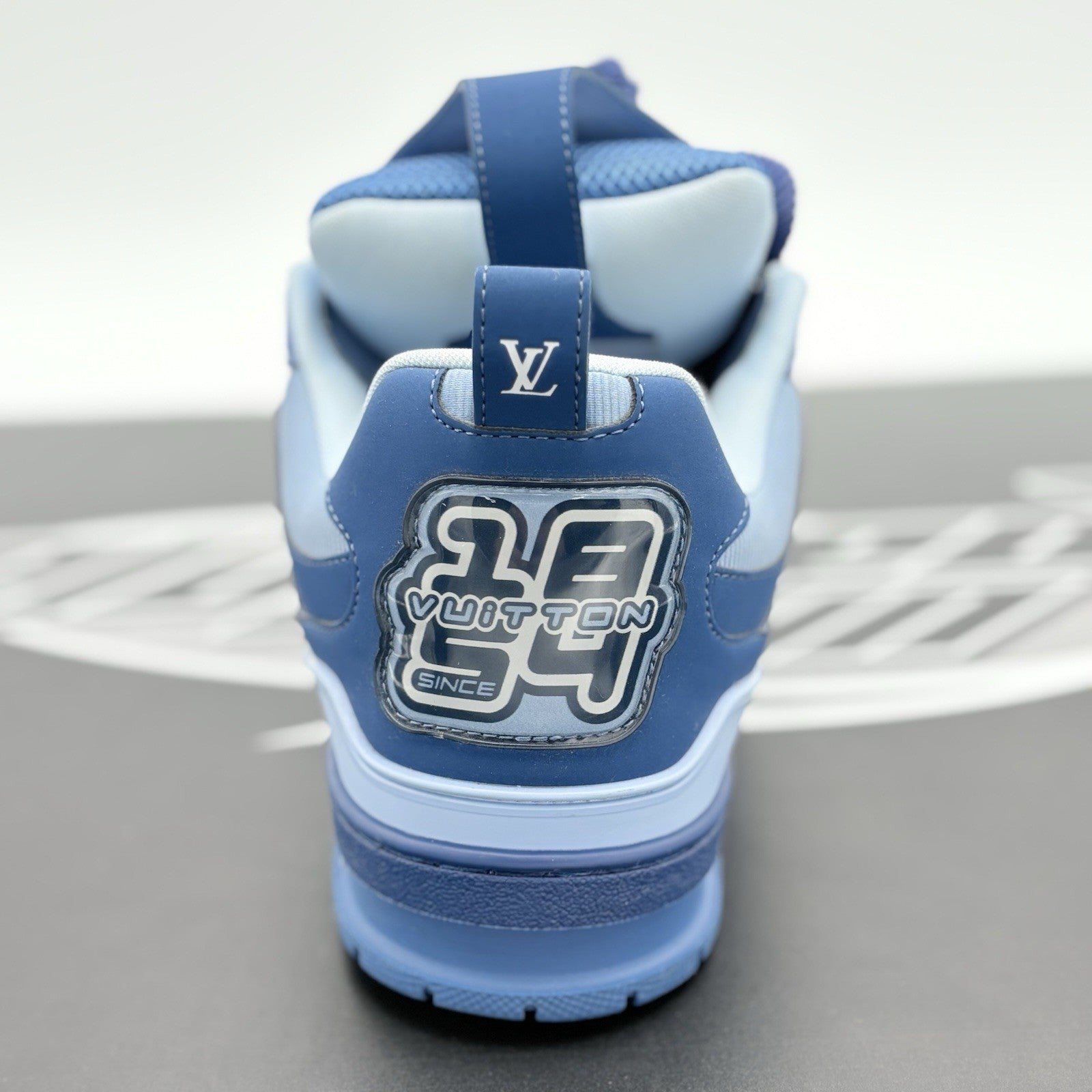 Size 9 LV (10-10.5 US) Louis Vuitton Skate ' Blue Light Blue ' | SUPER CLEAN!