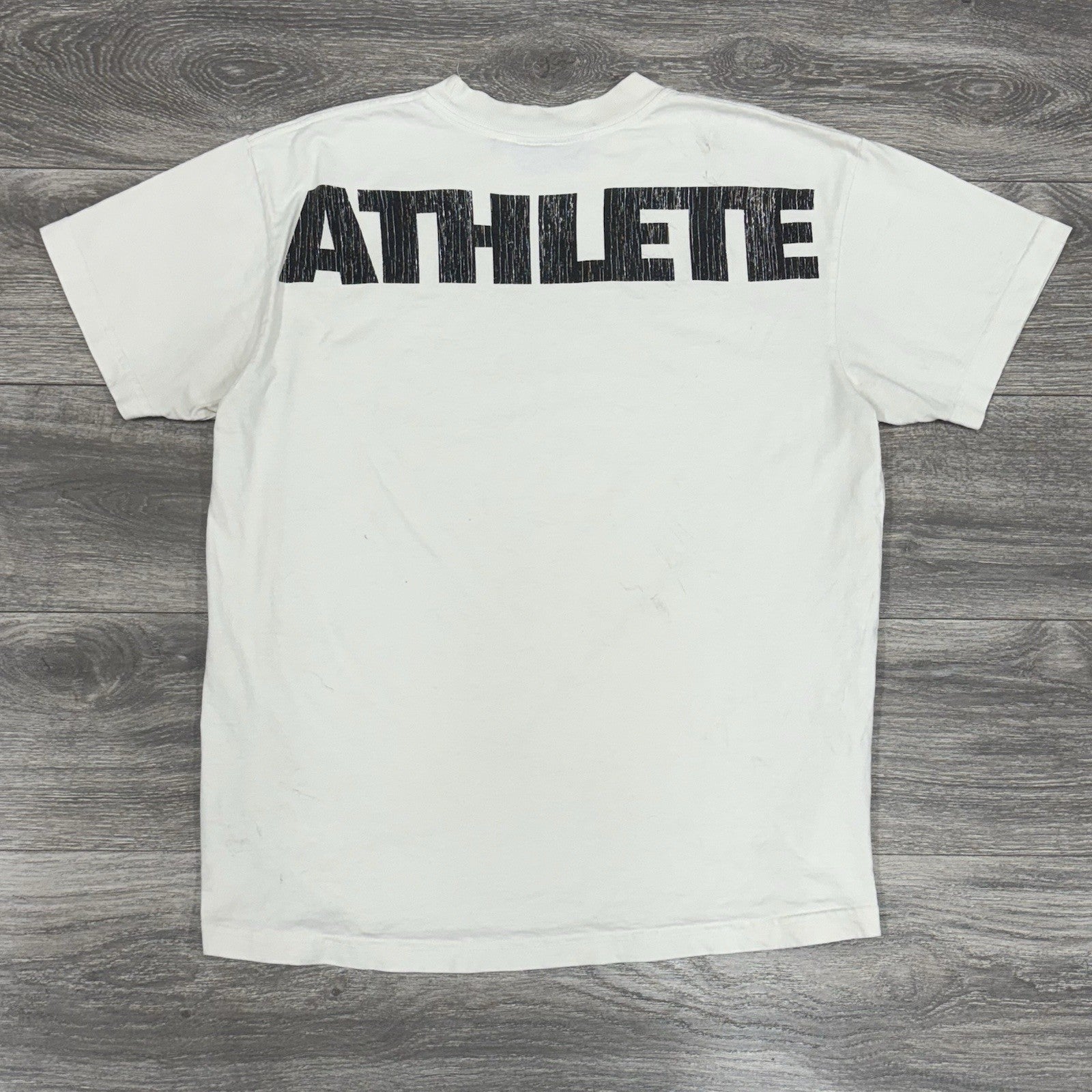 Size Small - Hellstar Classic T-Shirt Athlete Exclusive ' White Black '
