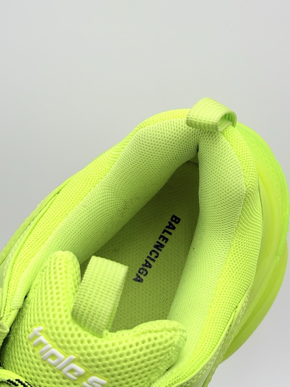 Size 42 (9 US) - Balenciaga Triple S Sneaker ' Neon Yellow ' | GREAT CONDITION!