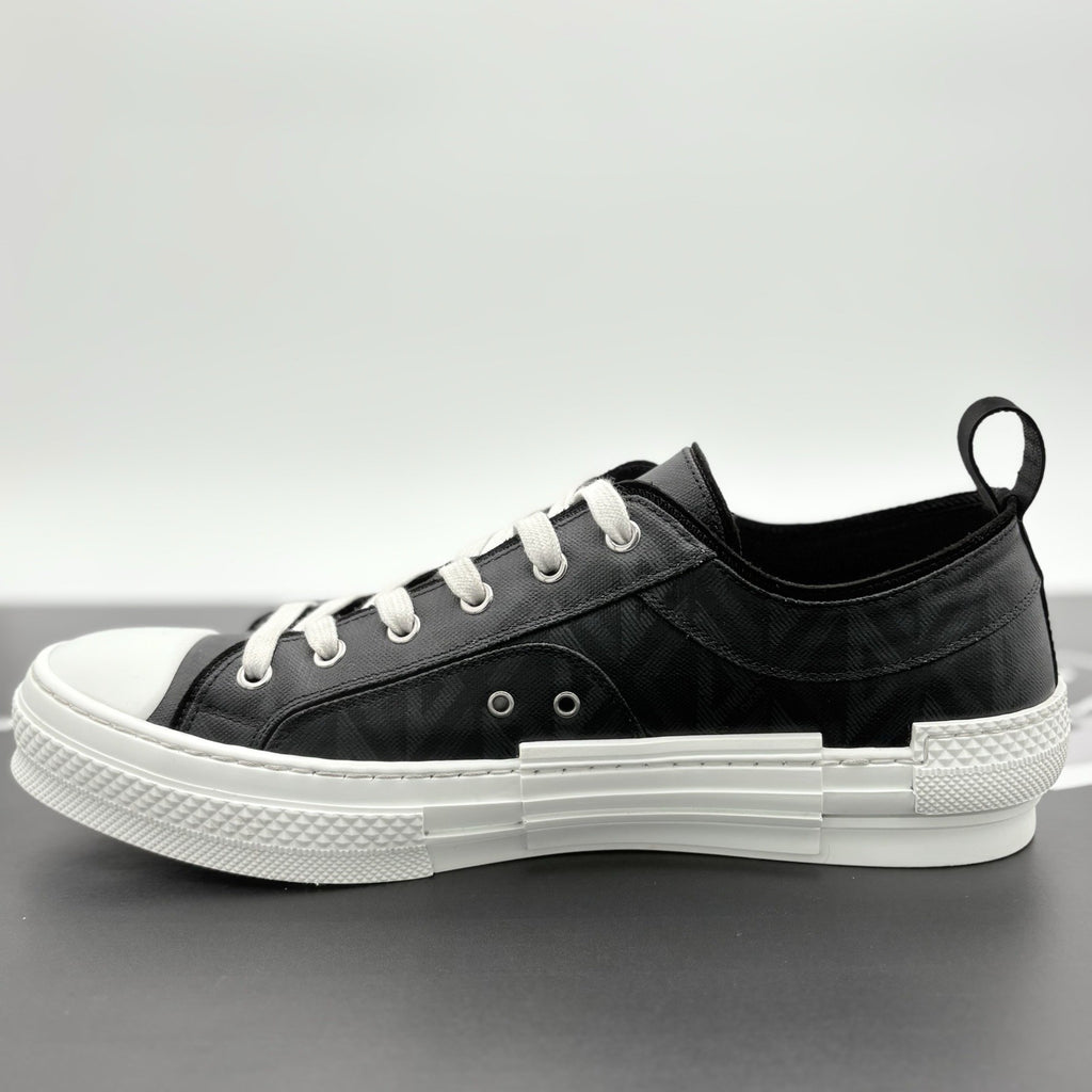 Size 45 (12 US) - Dior B23 Low ' Black Canvas ' | SUPER CLEAN!