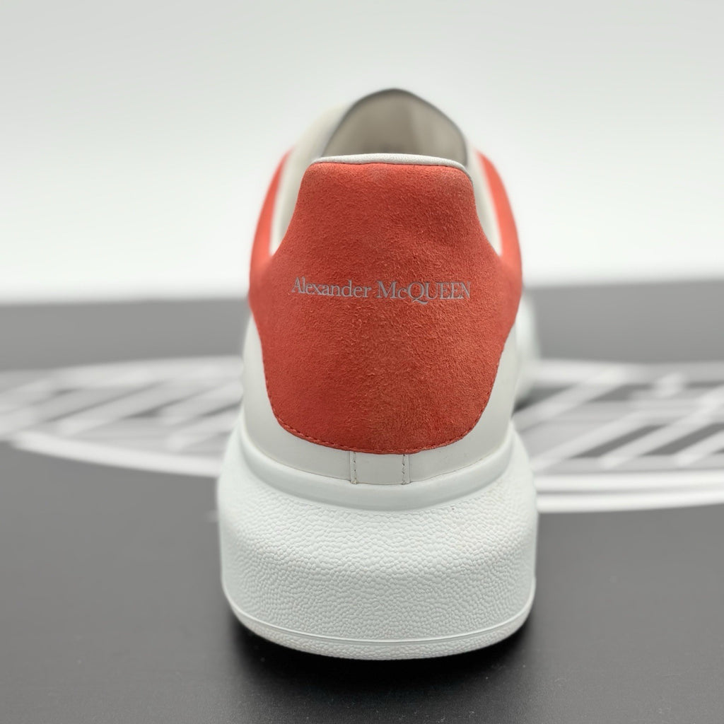Size 45 (12 US) Alexander McQueen Oversized ' White Orange ' | GREAT CONDITION!