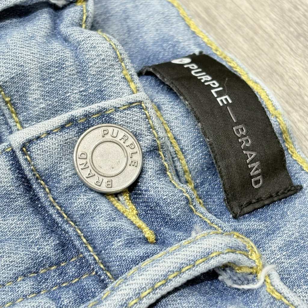 Size 30 - Purple Brand ' Light Blue ' | Ripped-Knee | GREAT CONDITION!