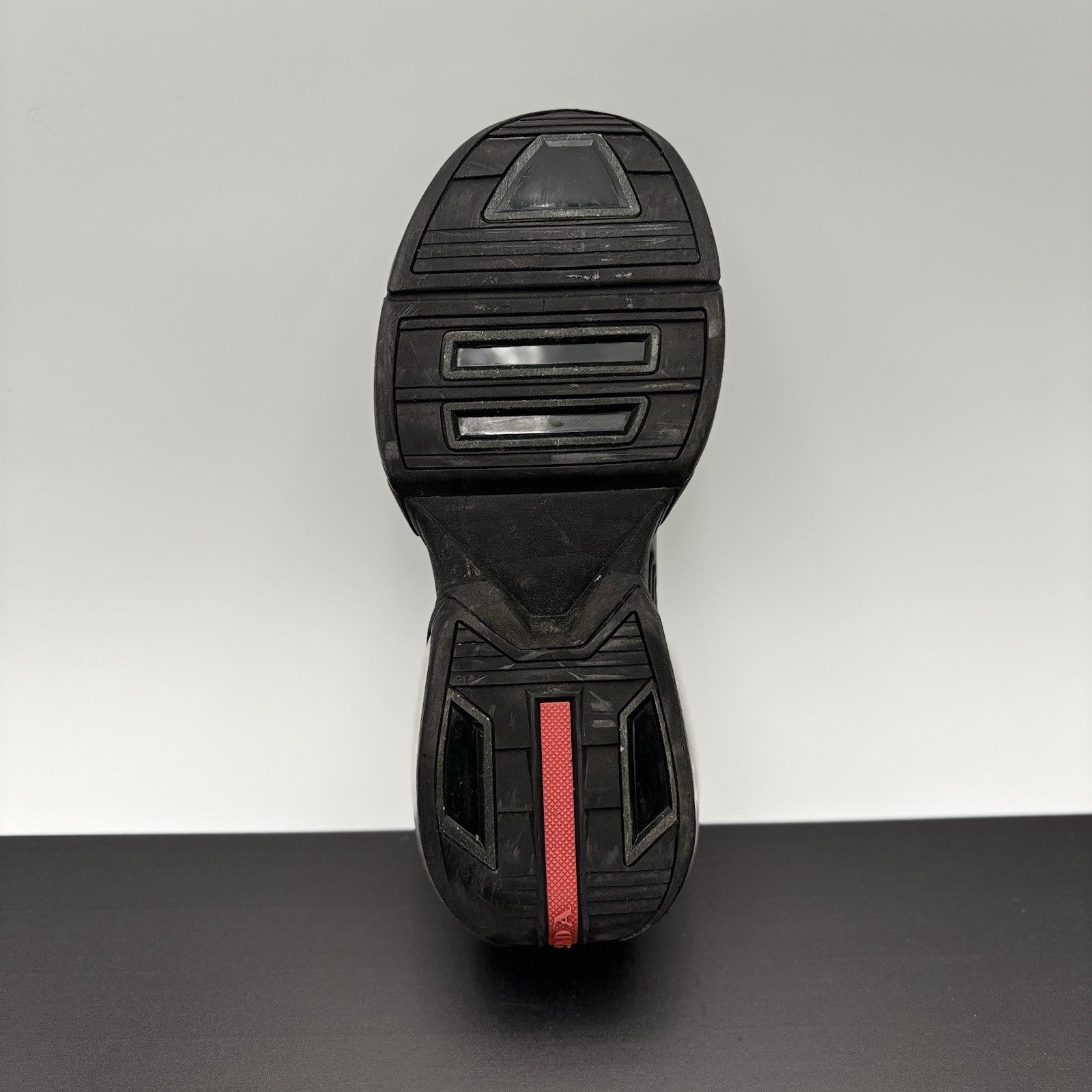 Size 8.5 UK (9.5 US) Prada Collision Technical Fabric ' Black ' | GREAT COND!