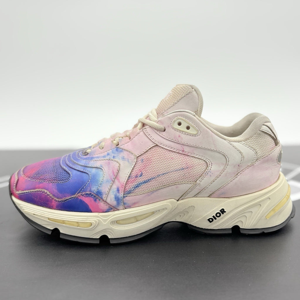 Size 40 (7 US) - Christian Dior CD1 ' Tie Dye Pink Blue '