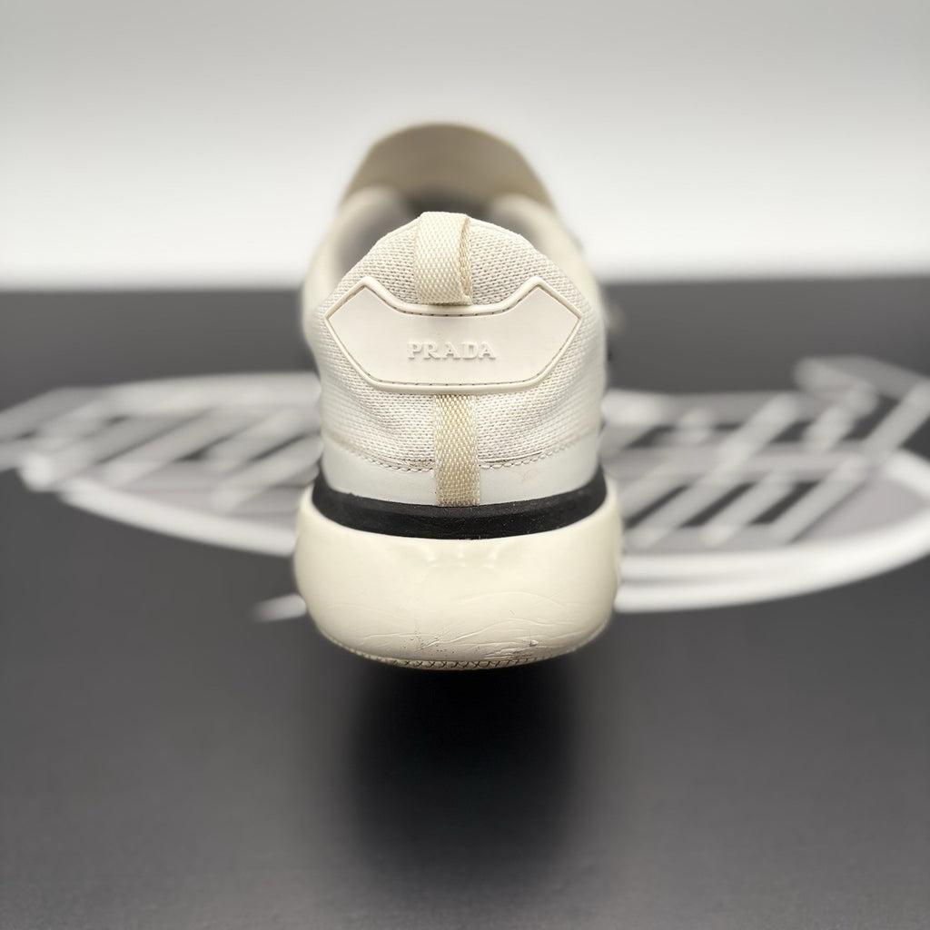 Size 6.5 UK (7.5 US) - Prada Cloudbust Sneaker ' White Black ' | GOOD CONDITION!