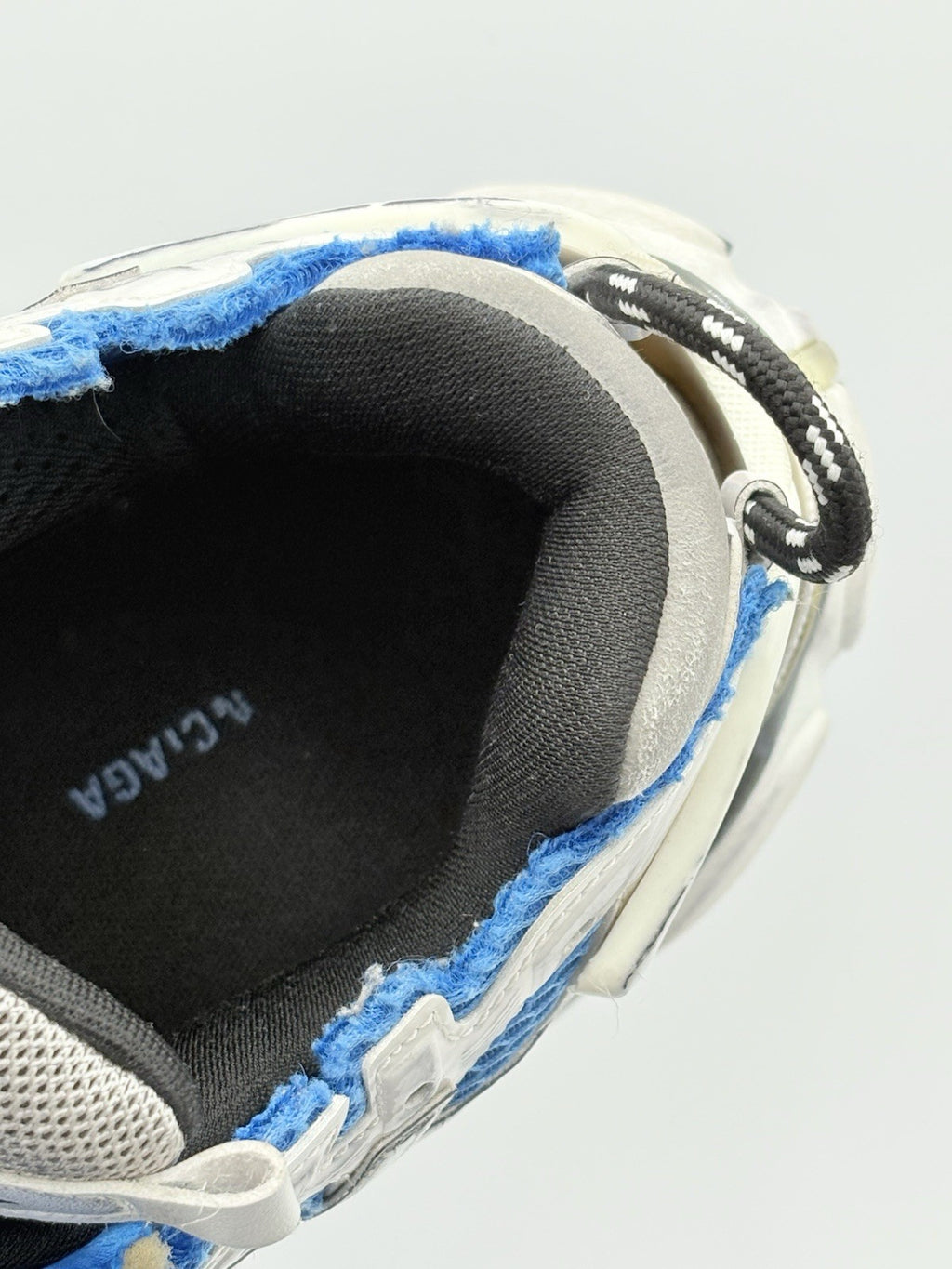 Size 46 (13 US) - Balenciaga Runner ' White Blue ' | CLEAN!