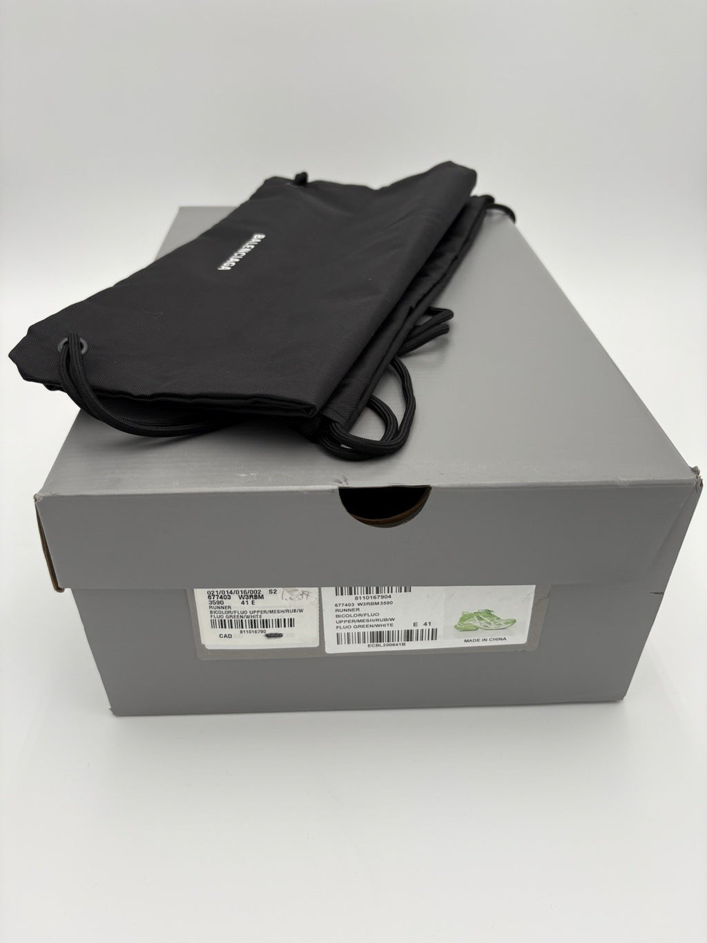 Size 41 (US 8) - Balenciaga Runner ' Fluo Green White ' | BRAND NEW!