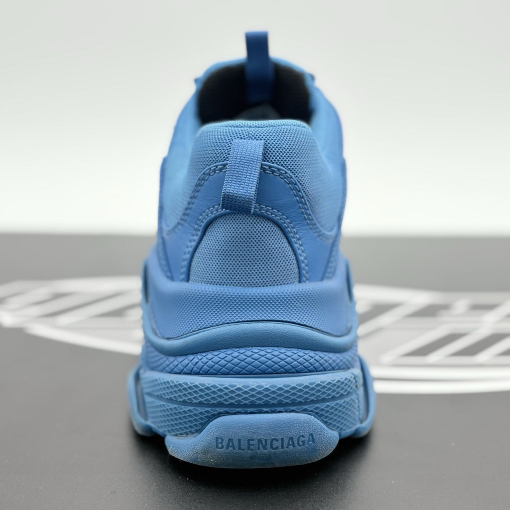 Size 42 (9 US) - Balenciaga Triple S Sneaker ' Blue ' | GREAT CONDITION!