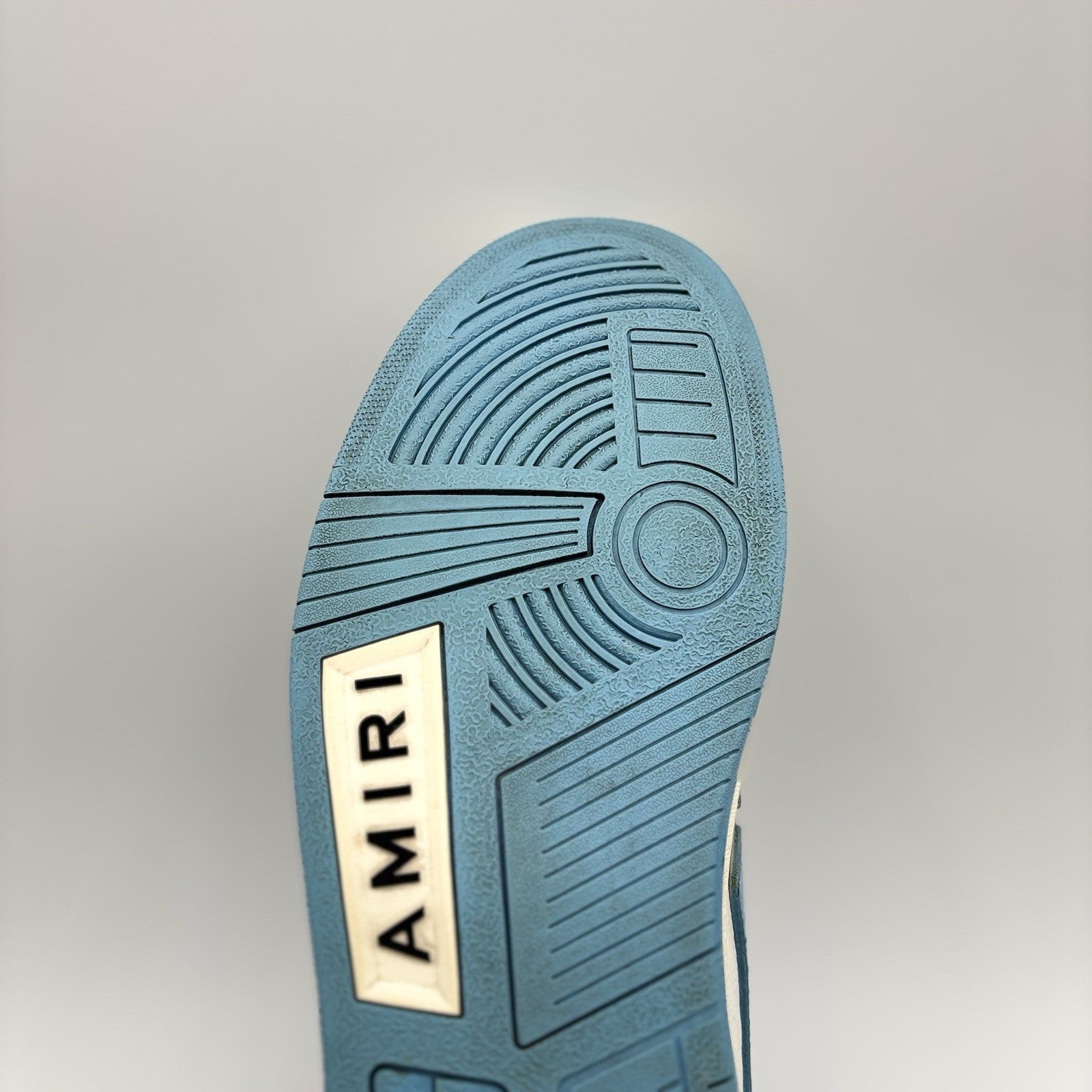 Size 46 (13 US) - Amiri Skel High Top ' Powder Blue White ' | GOOD CONDITION!