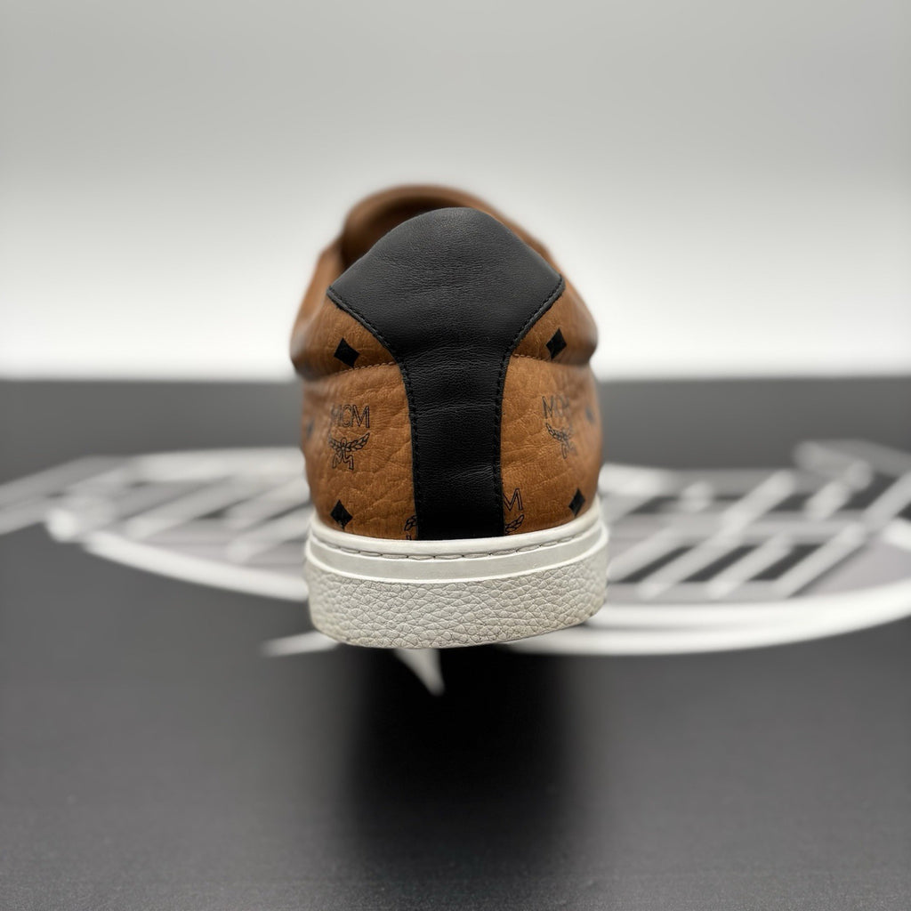 Size 45 (12 US) - MCM Terrain monogram-print sneakers | GOOD CONDITION!