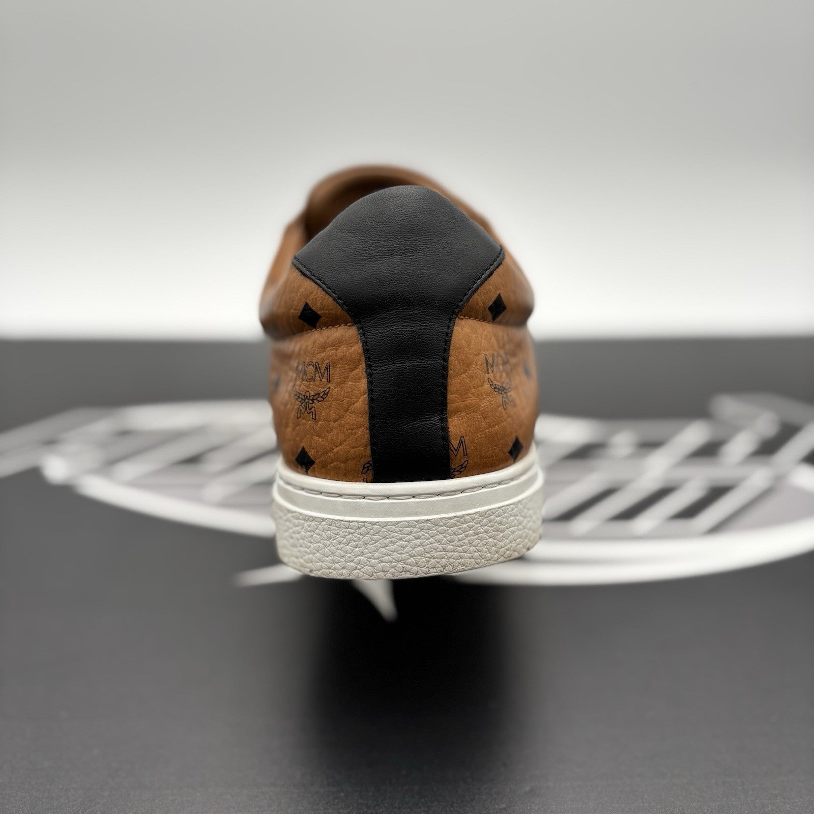 Size 45 (12 US) - MCM Terrain monogram-print sneakers | GOOD CONDITION!