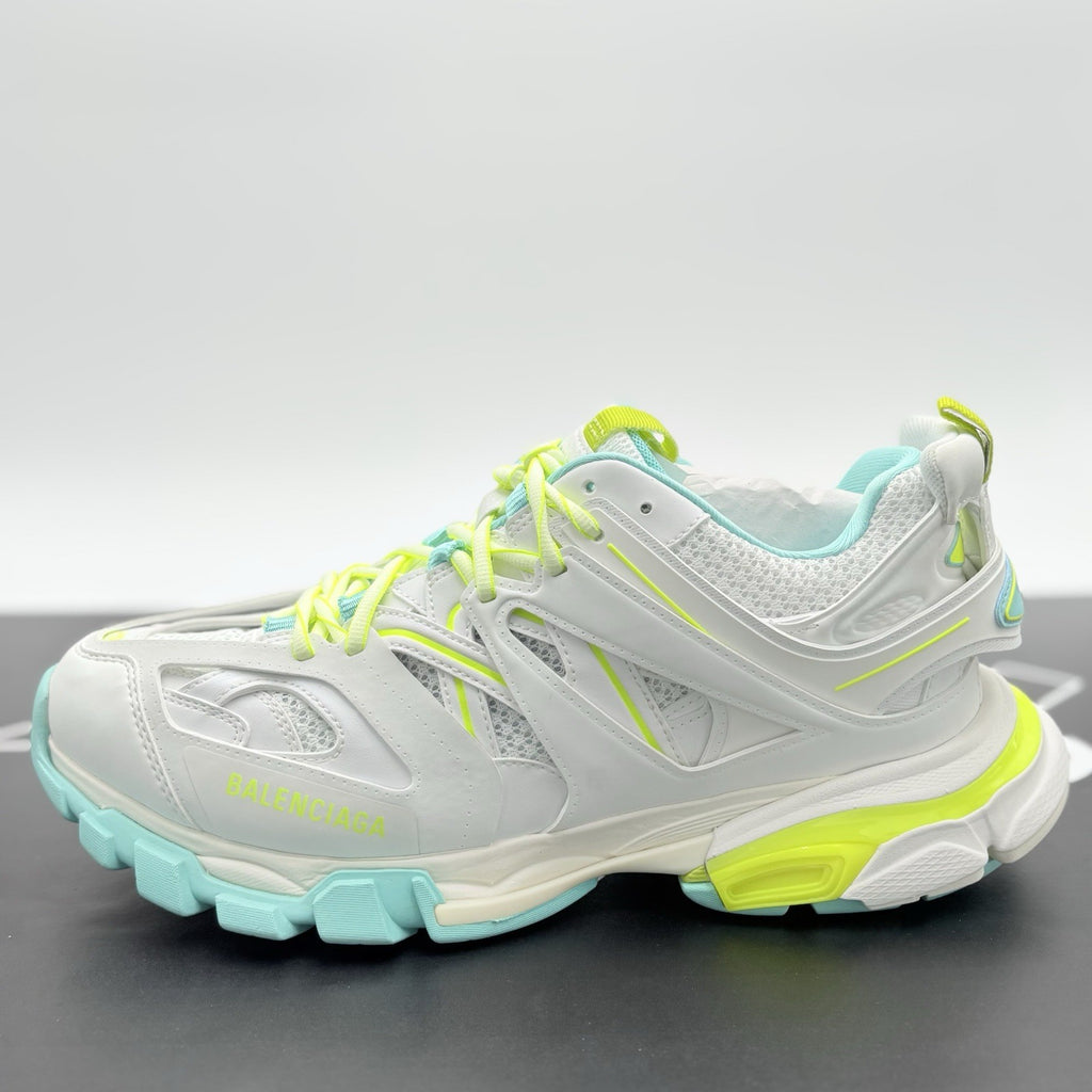 Size 41 (8 US) - Balenciaga Track ' White Yellow Blue ' | BRAND NEW!