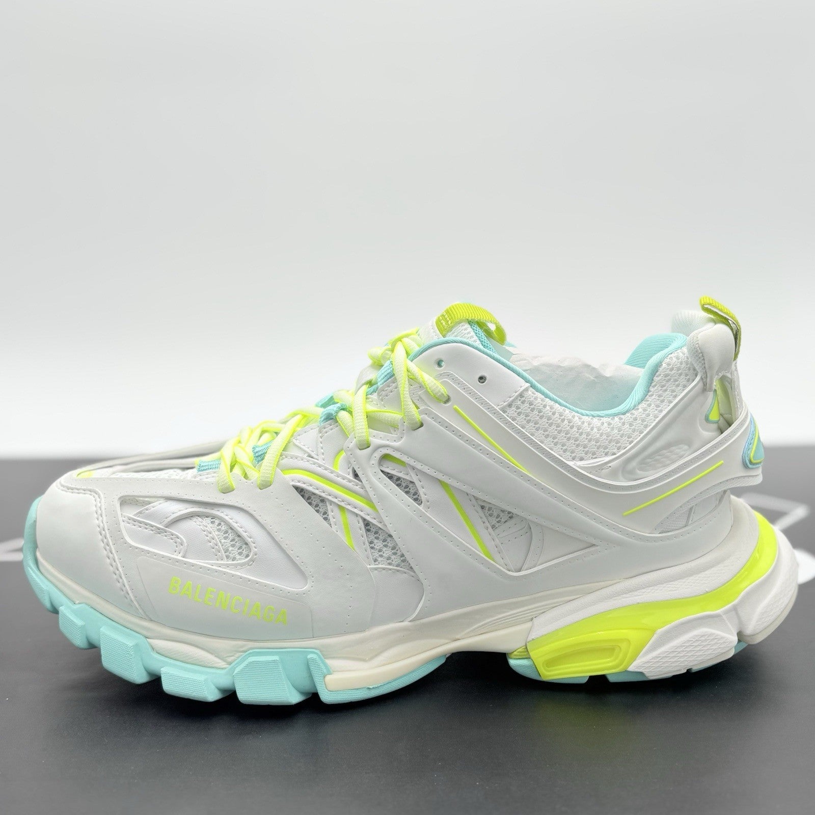 Size 41 (8 US) - Balenciaga Track ' White Yellow Blue ' | BRAND NEW!