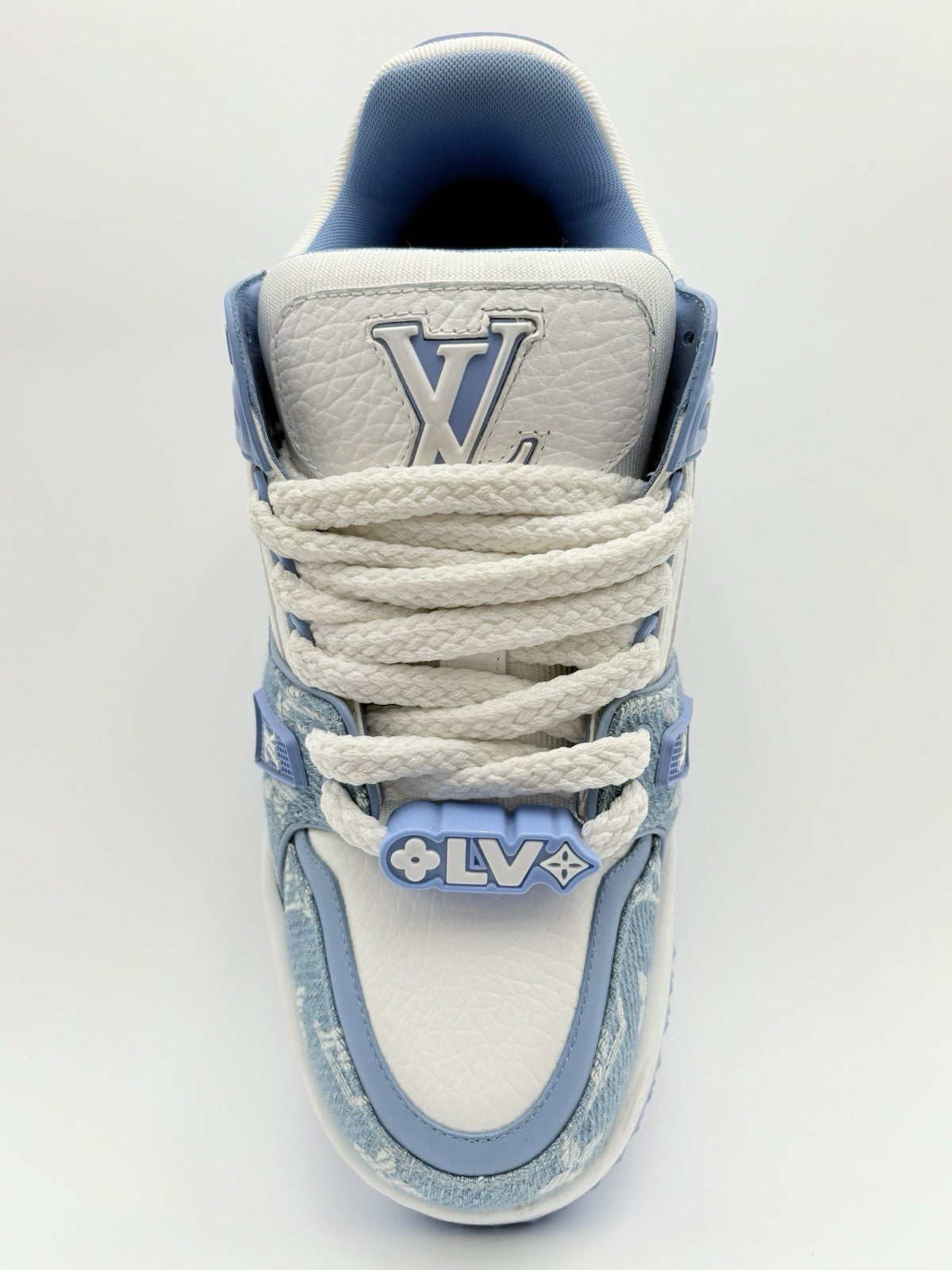 Size 8 LV (9-9.5 US) Louis Vuitton Denim Maxi ' Light Blue ' | SUPER CLEAN!