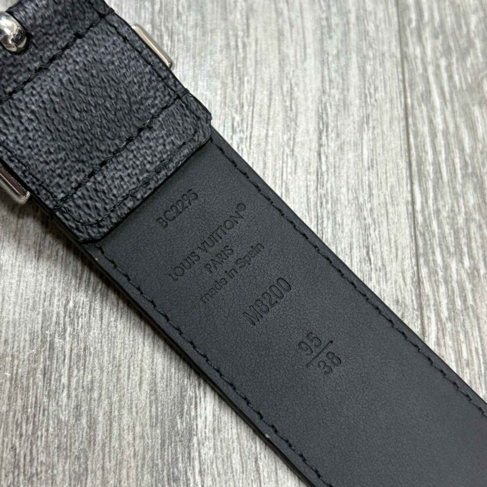Louis Vuitton Pont Neuf 35mm Belt ' Damier Graphite ' | SUPER CLEAN!