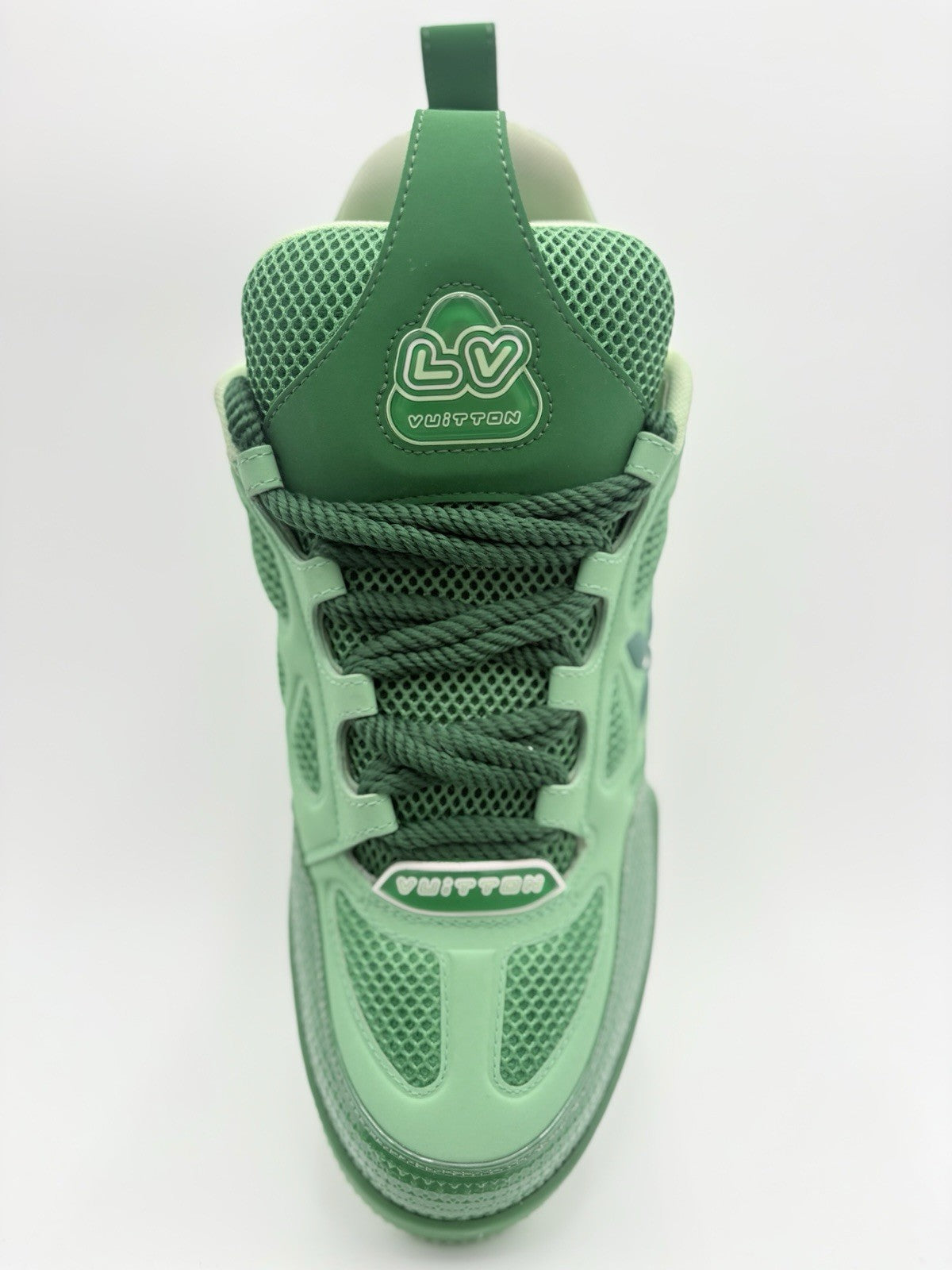 Size 8.5 LV (9.5-10 US) - Louis Vuitton Skate ' Green ' | SUPER CLEAN!